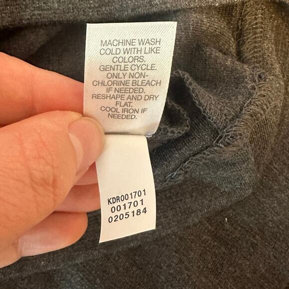 NWT J. Jill Ponte Knit Crew Pullover Patch Pockets Relaxed Shirt Dress Size XL - Picture 10 of 10